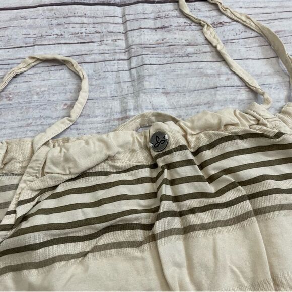 Prana Women's Parisol Midi Halter Sun Dress Olive Brown Modal Size Large - Picture 8 of 11